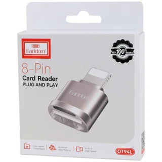 (1030225) رم ریدر تک کاره Earldom ET-OT94L OTG Lightning