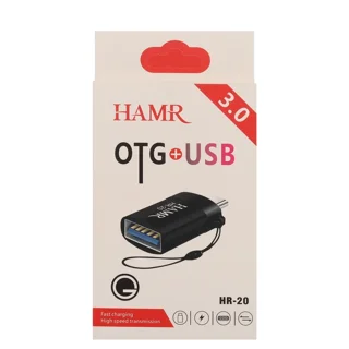 (1030198) مبدل USB-C به USB OTG هامر مدل HR-20