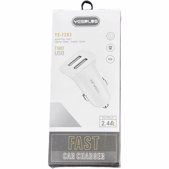 (1030056) شارژر فندکی yesplus مدل ys1203