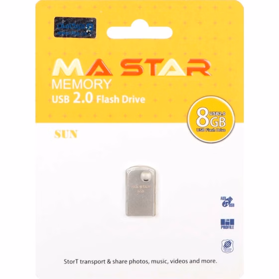 (10302481) فلش‌مموری MA Star Sun ظرفیت ۸ گیگابایت USB 2.0