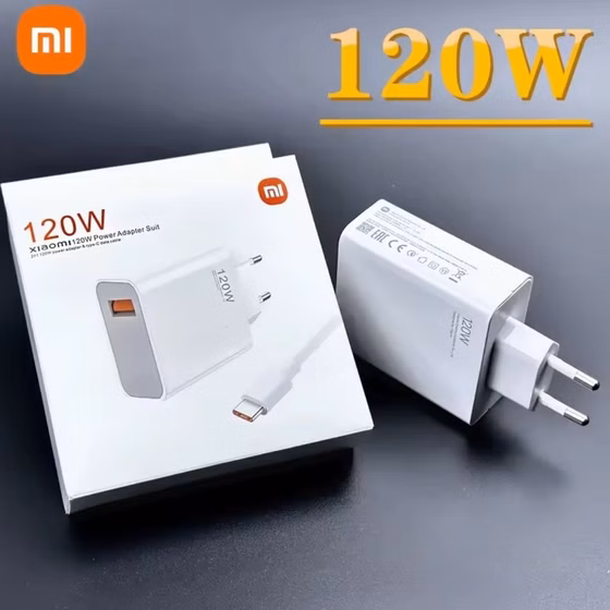 (1030234) شارژر دیواری شیائومی مدل 120W همراه با کابل Type-C