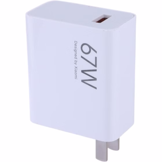 (1030200) آداپتور 67W شیائومی فست تک پورت دو پین-شارسل