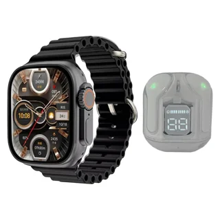 (1050003) ساعت هوشمند ورزشی ویسمی مدل WS-X19 Ultra 3 به همراه ایرپاد