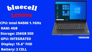 (10000286) لپ تاپ لنوو | 4GB RAM | 256GB SSD | Celeron n4500